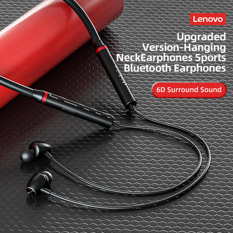 Audio Music Apple - Original Lenovo HEO5X Wireless Earphones Bluetooth