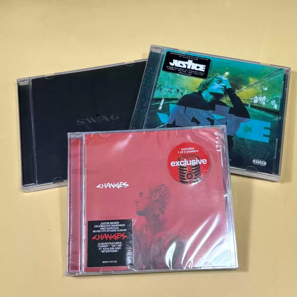 Audio Music Cd - CD 'Justice', 'Changes', 'Swag' Justin Bieber