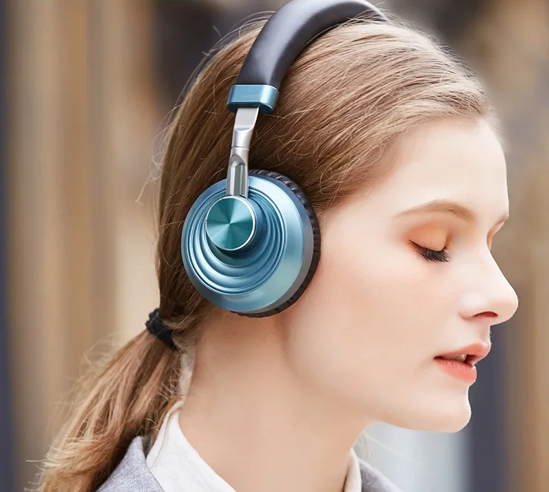 Retro Metal Headset Wireless B - огляд і ціна Audio Music Dj