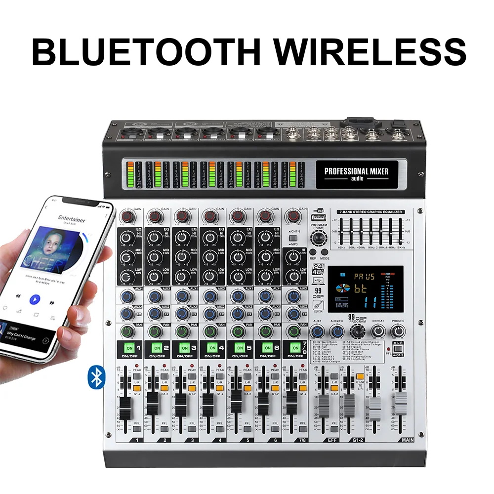 Professional 12-Channels 99DSP - огляд і ціна Audio Interface Usb