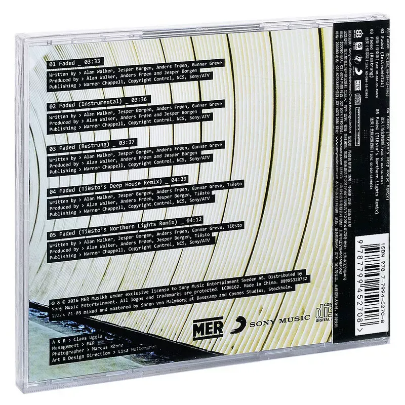 for Alan Walker Lost CD Album  - огляд і ціна Audio Music Cd