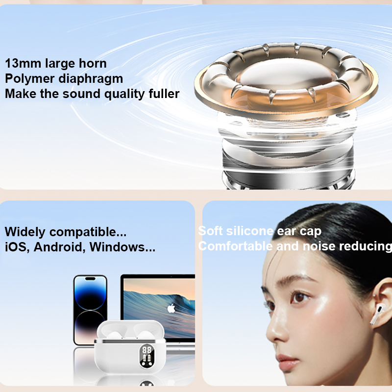 Fashion Bluetooth Earphones Wi - огляд і ціна Audio Music Apple