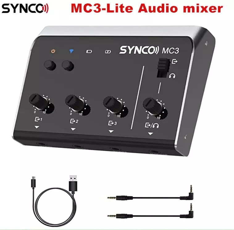Synco MC3 Lite Audio Mixer 4 C - огляд і ціна Audio And Music Mixer