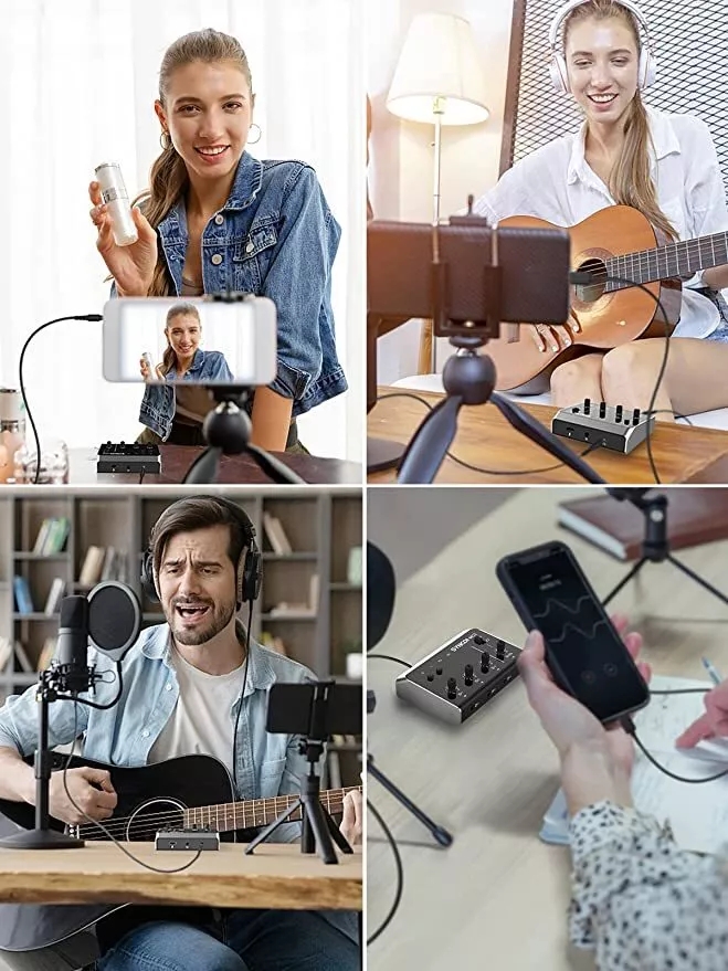 Synco MC3 Lite Audio Mixer 4 C - огляд і ціна Audio And Music Mixer