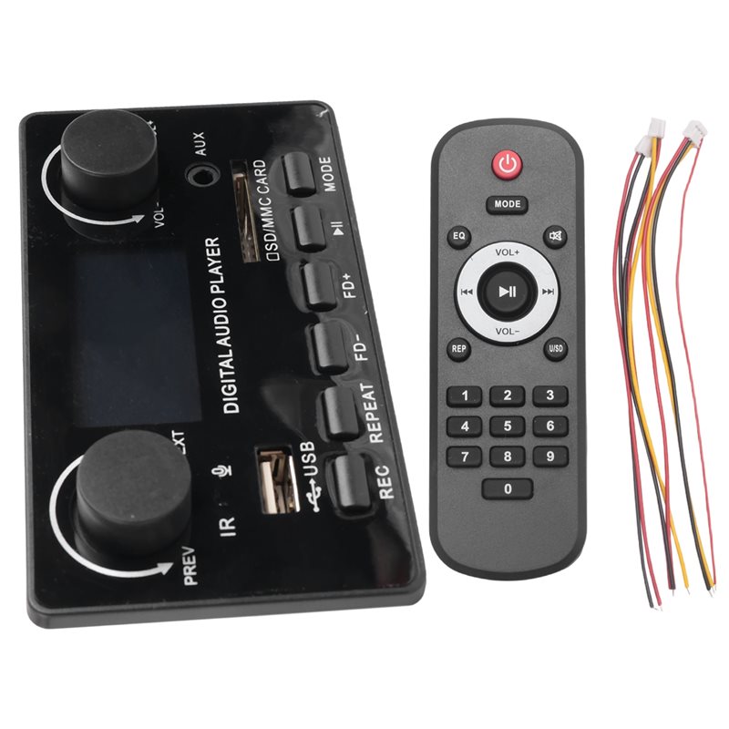 LCD Display Bluetooth 5.0 MP3  - огляд і ціна Audio Music Play