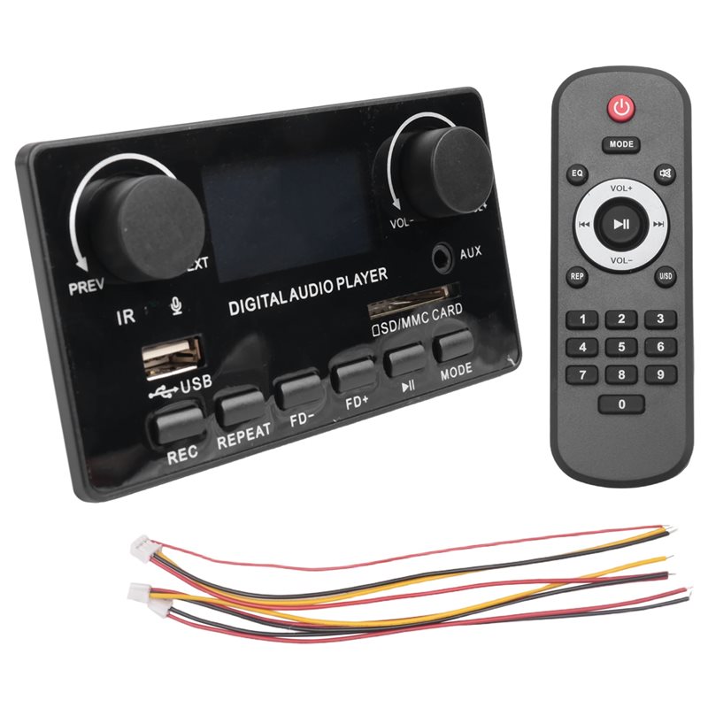 LCD Display Bluetooth 5.0 MP3  - огляд і ціна Audio Music Play