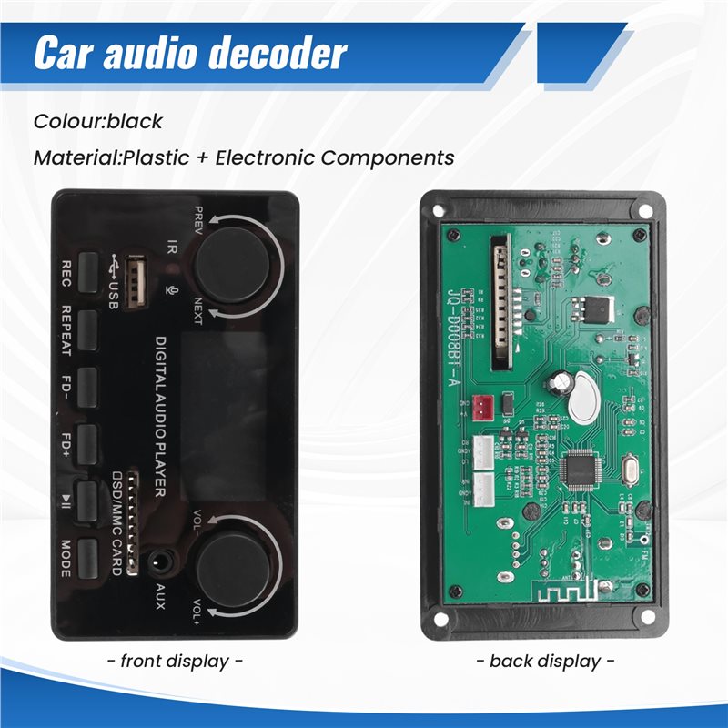 LCD Display Bluetooth 5.0 MP3  - огляд і ціна Audio Music Play