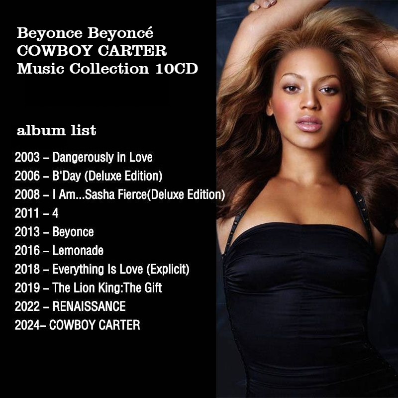 Beyonce 10CD Music Album Colle - огляд і ціна Audio Music Cd
