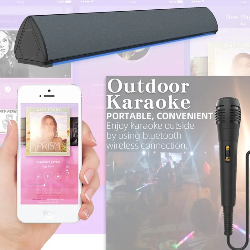 60W Wireless TV PC Soundbar Bl - огляд і ціна Audio Music Apple