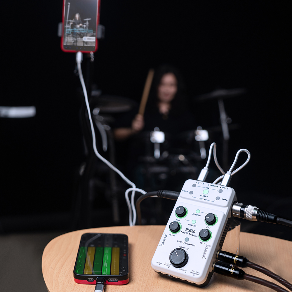 JOYO Audio Mixer MOMIX PRO Sui - огляд і ціна Audio And Music Mixer