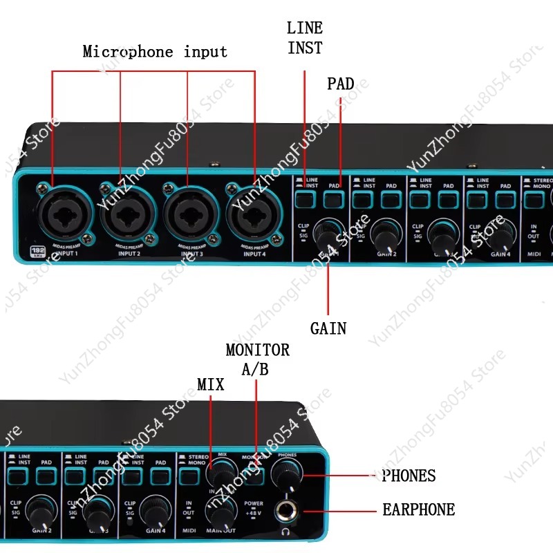 Professional 3rd Generation 4x - огляд і ціна Audio Interface Usb