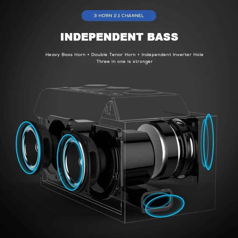 Wireless Bluetooth Speaker Por - огляд і ціна Audio Music Apple