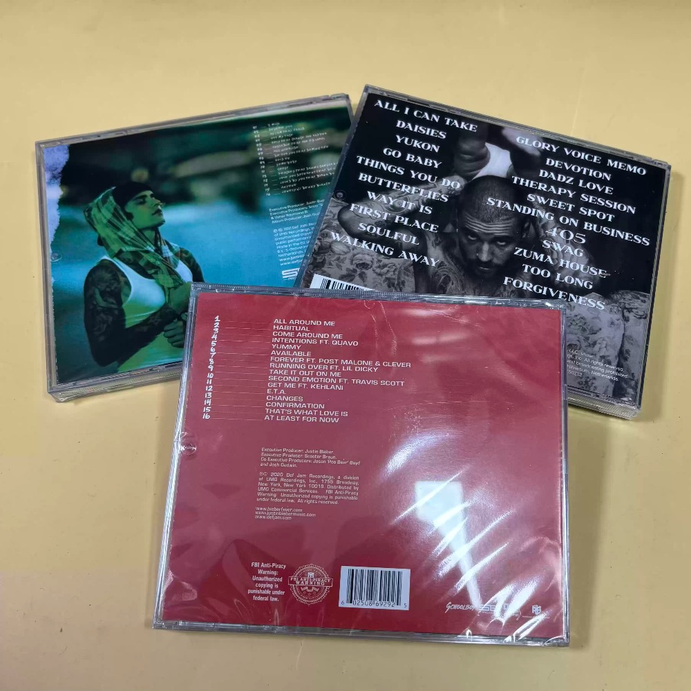 CD 'Justice', 'Changes', 'Swag - огляд і ціна Audio Music Cd