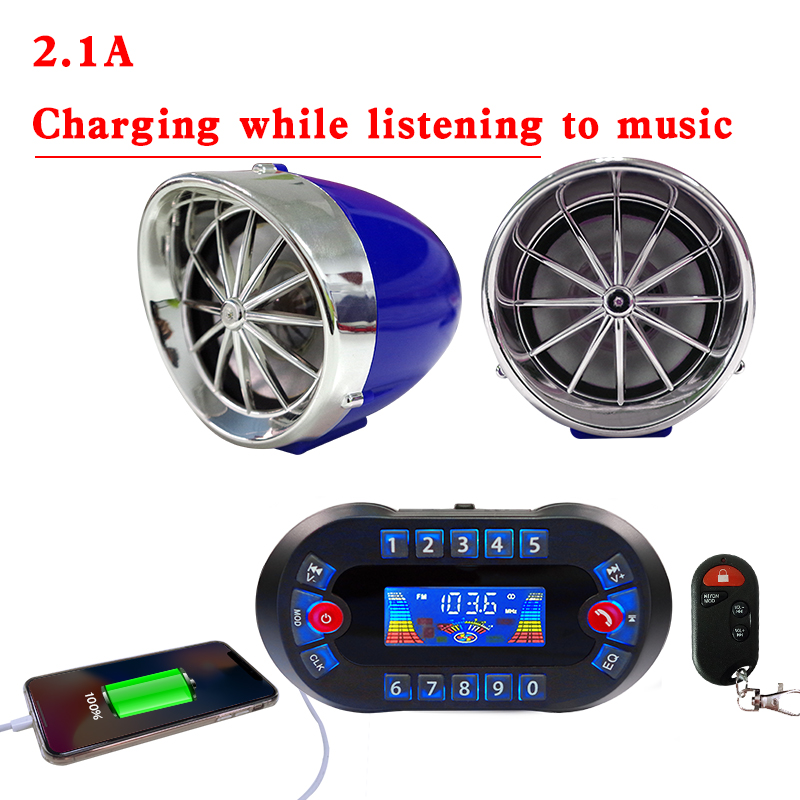 MT730 Motorcycle Bluetooth Spe - огляд і ціна Audio Music Play