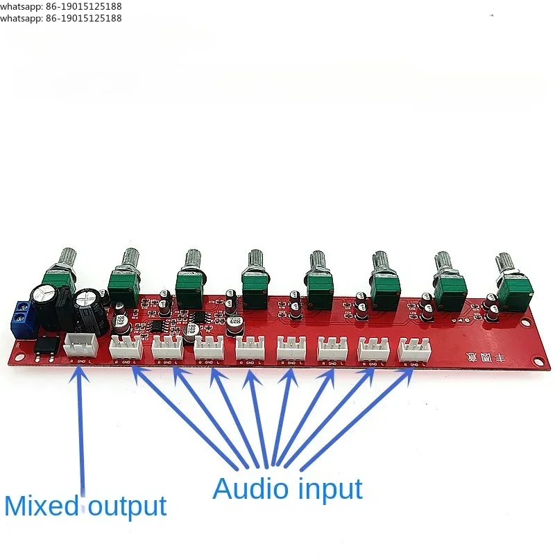 8 Ways NE5532 Mixing Audio Boa - огляд і ціна Audio And Music Mixer