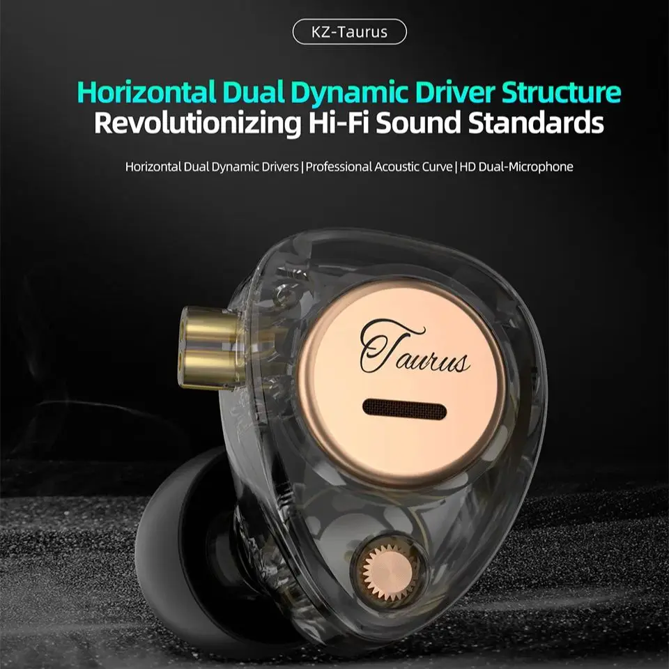 KZ Taurus In Ear Wired Earphon - огляд і ціна Audio Music Dj