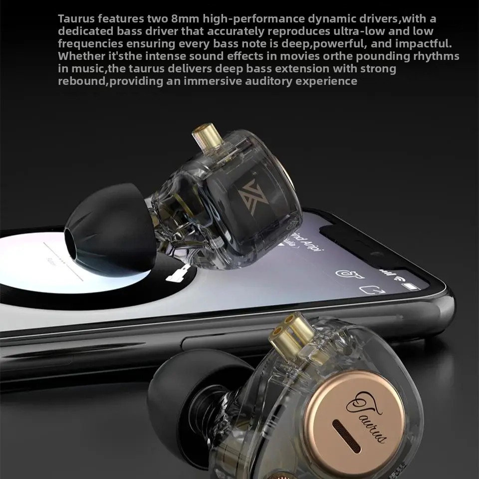 KZ Taurus In Ear Wired Earphon - огляд і ціна Audio Music Dj