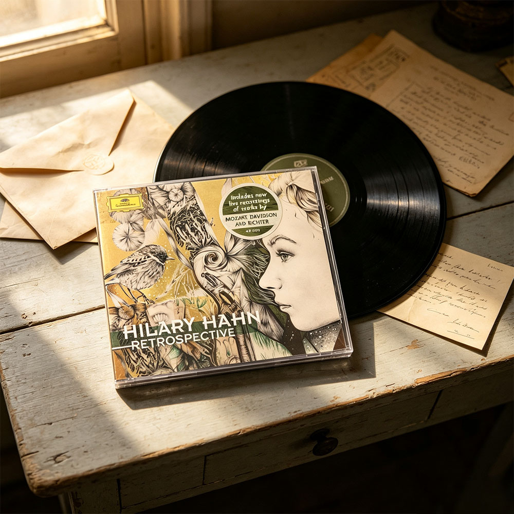 CD 'Retrospective' Hilary Hahn - огляд і ціна Audio Music Cd