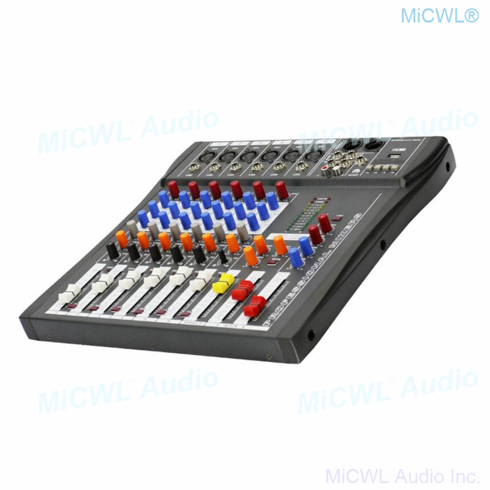 Audio-Mixer MiCWL 6 Channel Bl - огляд і ціна Audio Music Dj