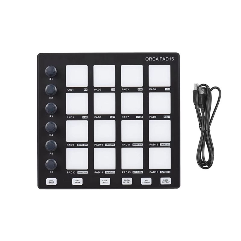 PAD16 Controller Keyboard DJ M - огляд і ціна Audio Music Dj