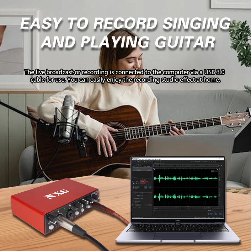 YAMNWEO MD21 Red USB Audio Int - огляд і ціна Audio Interface Usb