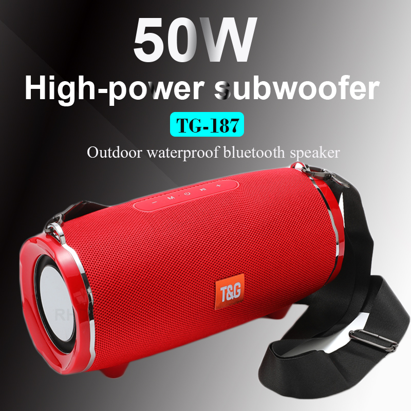 Powerful 50W Bluetooth Speaker - огляд і ціна Audio Music Apple
