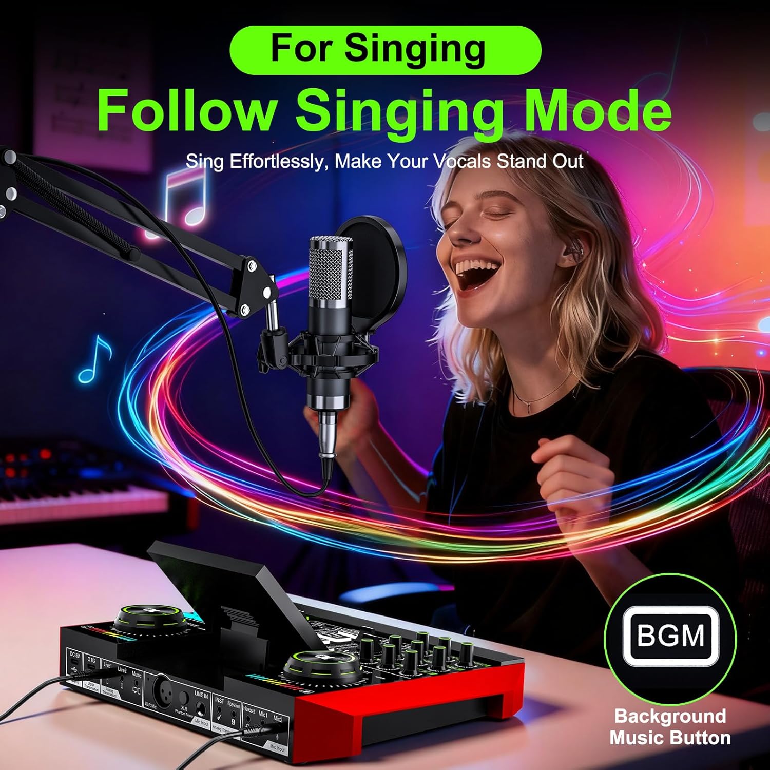 Tenlamp G10 Live Streaming Aud - огляд і ціна Audio And Music Mixer