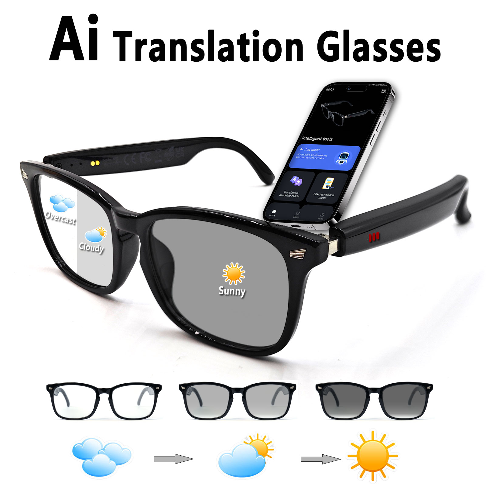 Audio glasses, translation gla - огляд і ціна Audio Music Apps