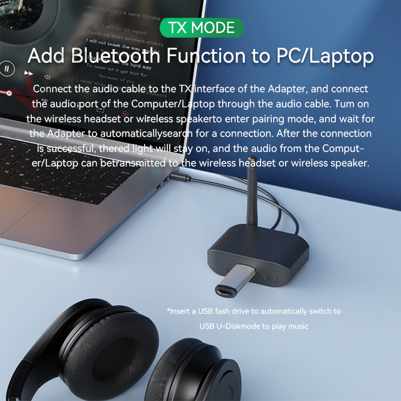 Bluetooth 5.3 Audio Receiver T - огляд і ціна Audio Music Play