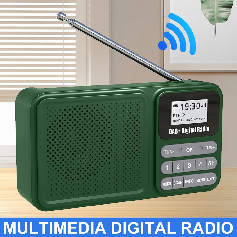 Portable DAB+ Radio with LCD D - огляд і ціна Audio Music Play