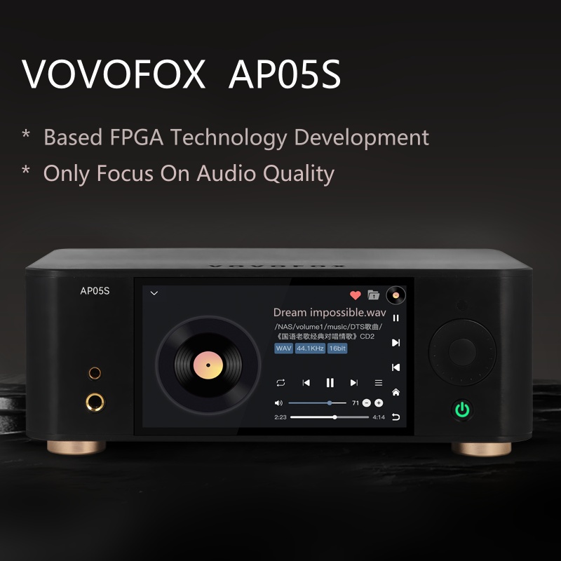 VOVOFOX-HiFi AP05S Lossless Mu - огляд і ціна Audio Music Play