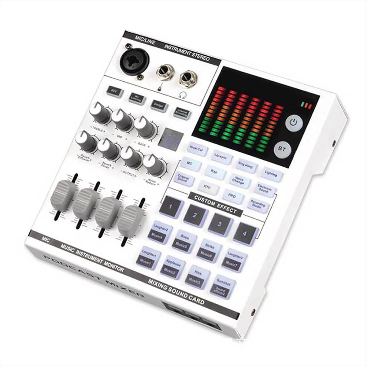 DTC5 SN800 Live Sound Card Voi - огляд і ціна Audio And Music Mixer