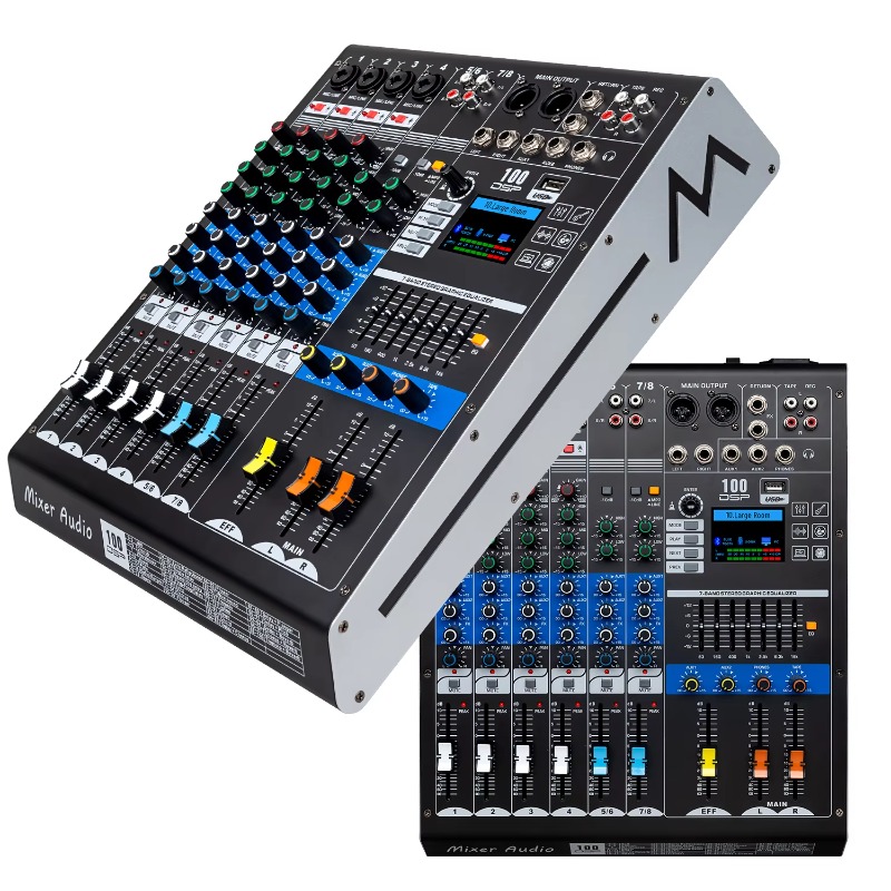 GAX-HLM80 Green Audio 8-channe - огляд і ціна Audio And Music Mixer