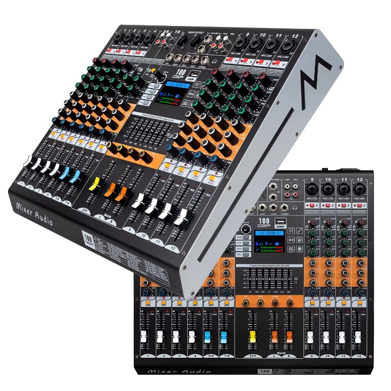 GAX-HLM80 Green Audio 8-channe - огляд і ціна Audio And Music Mixer