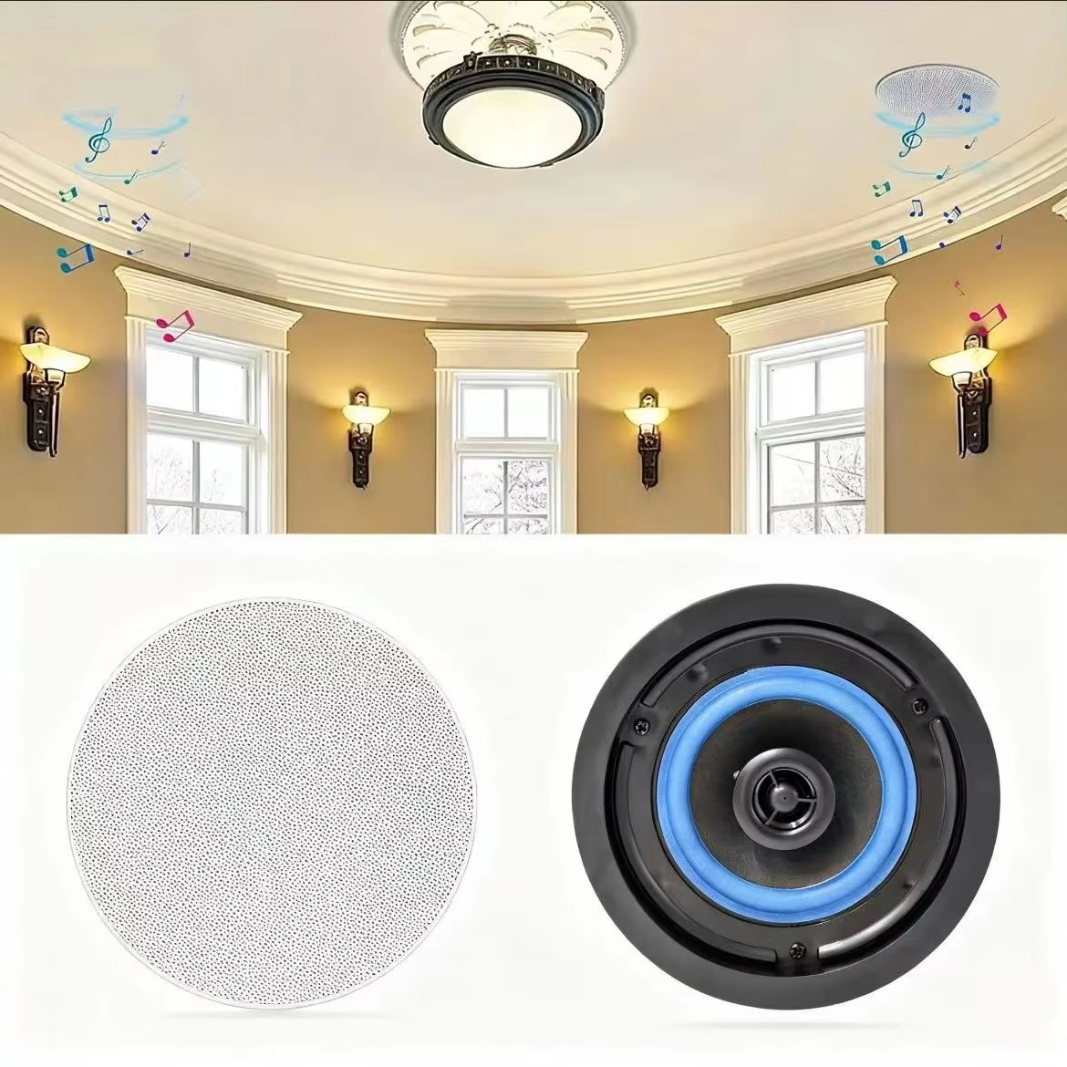Herdio 4 Inch Ceiling Speaker  - огляд і ціна Audio Music Apple