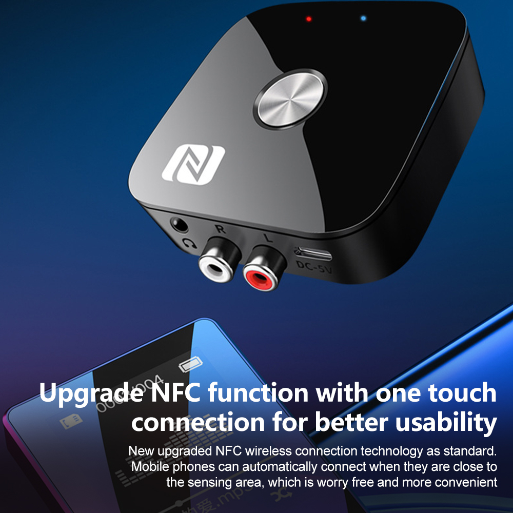 KEBIDU NFC Bluetooth 6.0 Audio - огляд і ціна Audio Music Play