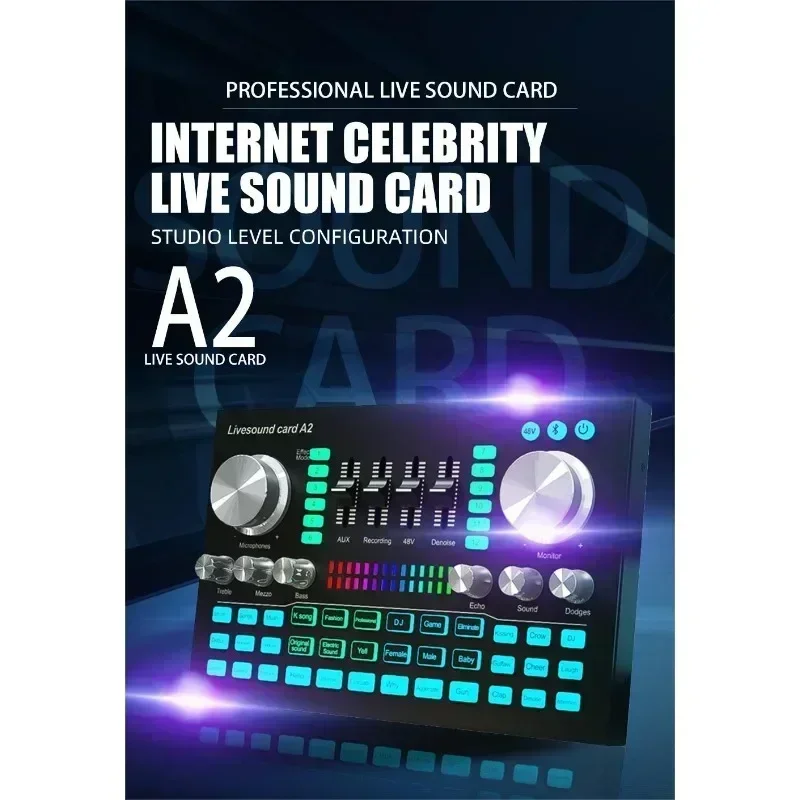 A2 Soundcard live Sound Card B - огляд і ціна Audio And Music Mixer