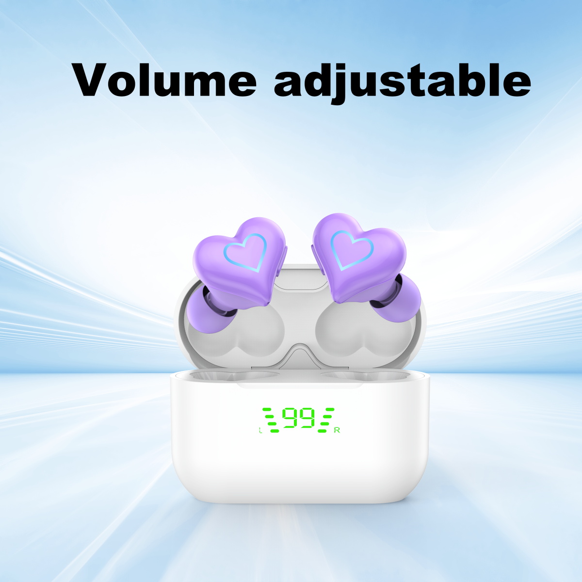 New Heart Shaped Wireless Blue - огляд і ціна Audio Music Apple