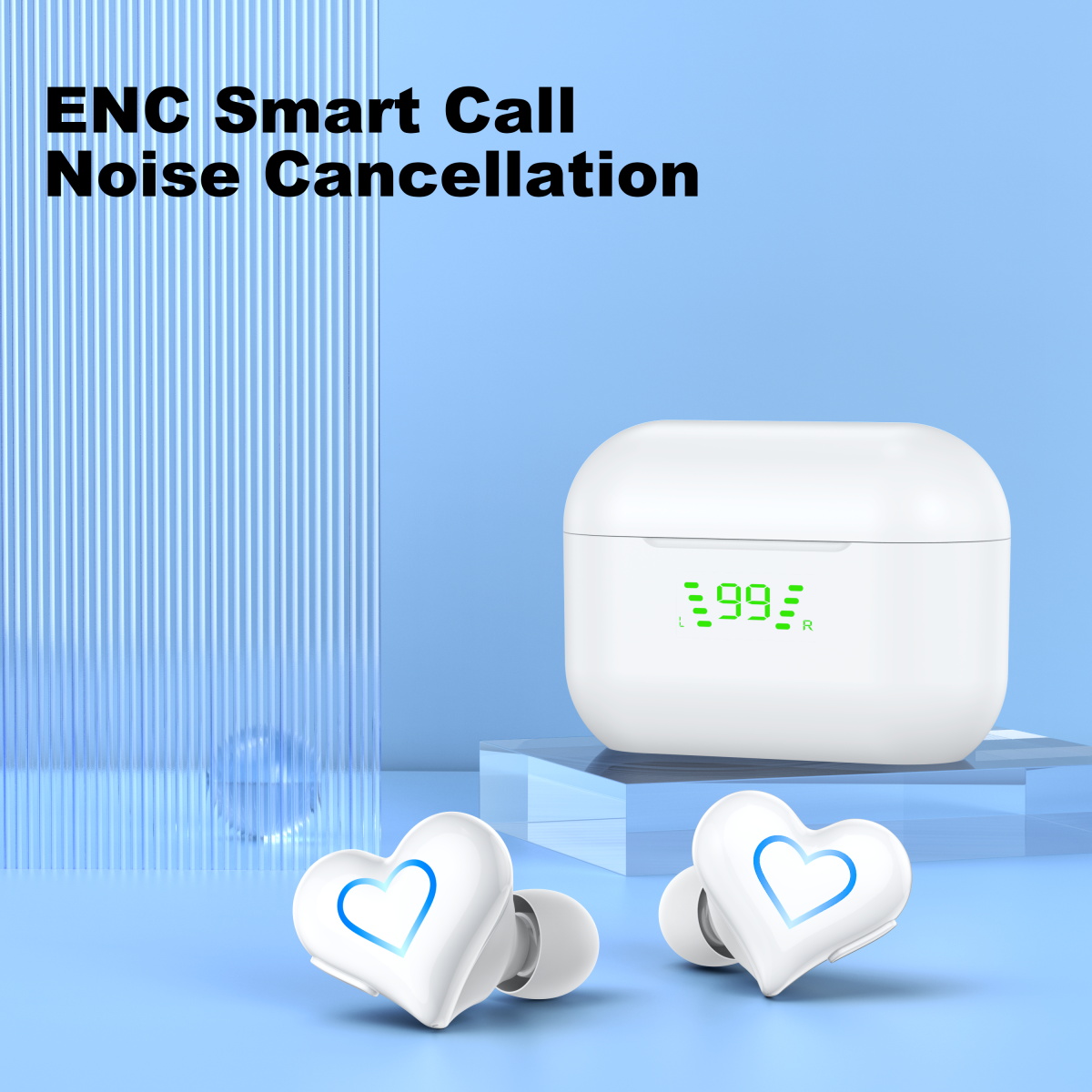 New Heart Shaped Wireless Blue - огляд і ціна Audio Music Apple